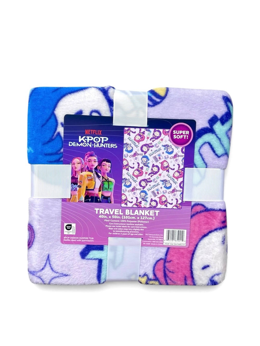 K-Pop Demon Hunters Travel Blanket